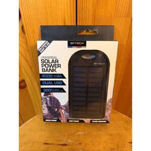 Bytech solar power bank charger sealed (6563)